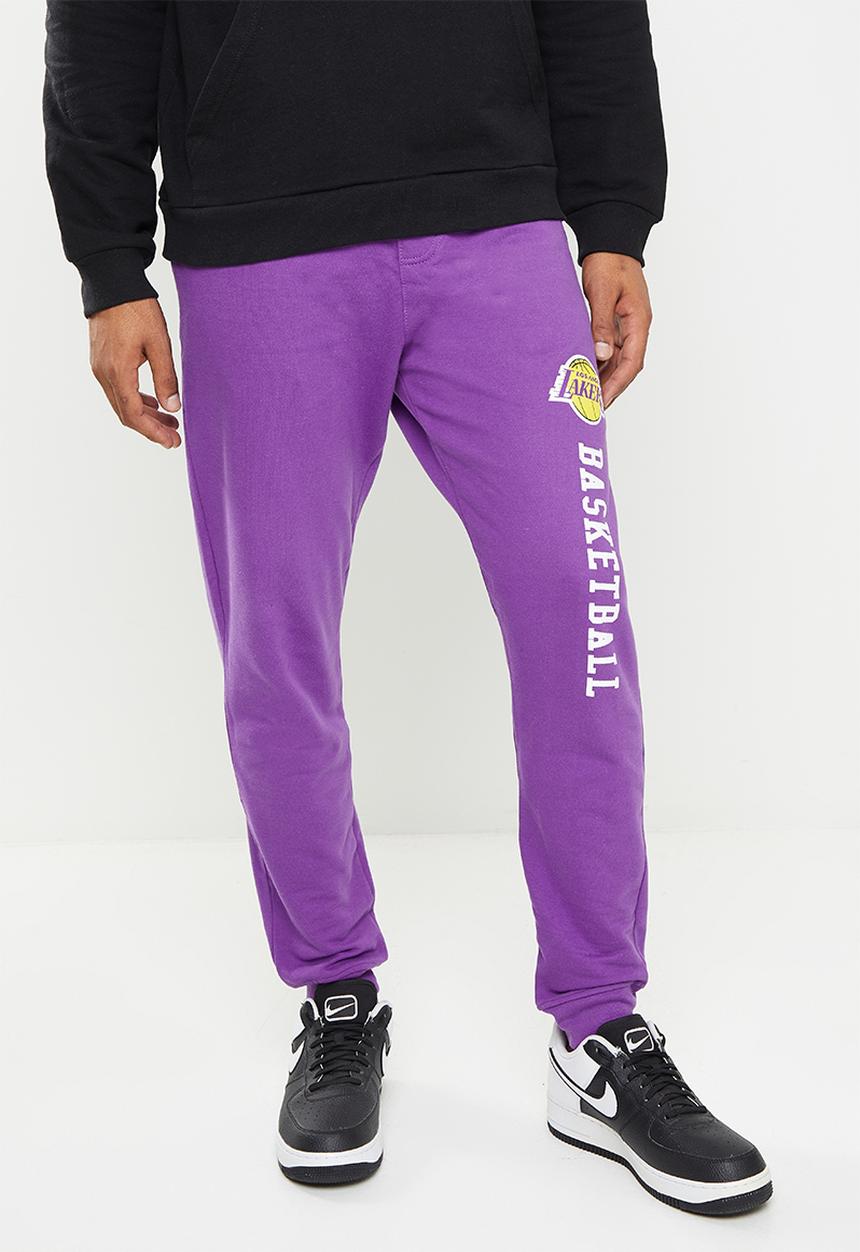 NBA - Icon lakers track joggers - purple
