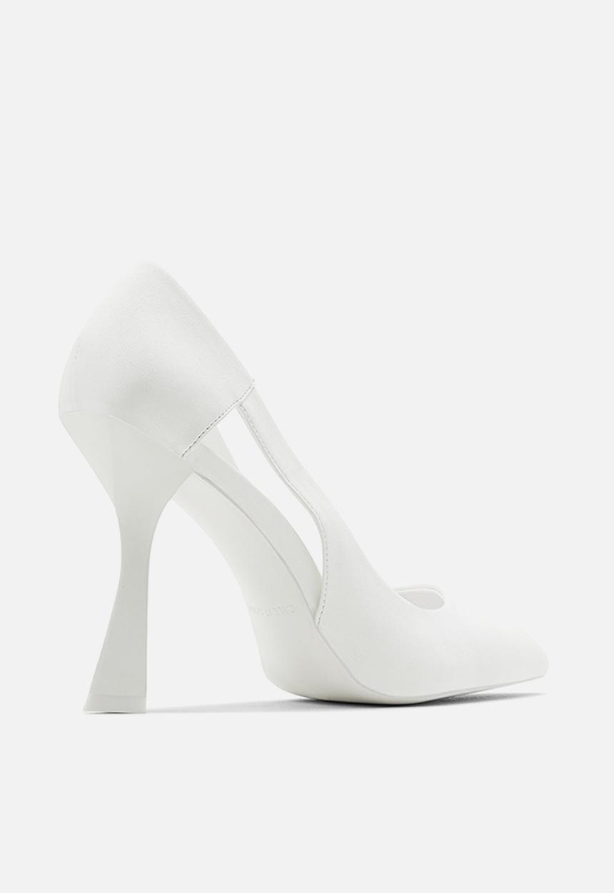 Call It Spring - Laurelle court heel - white