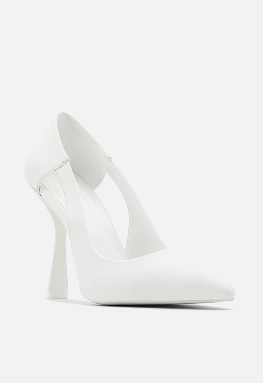 Call It Spring - Laurelle court heel - white