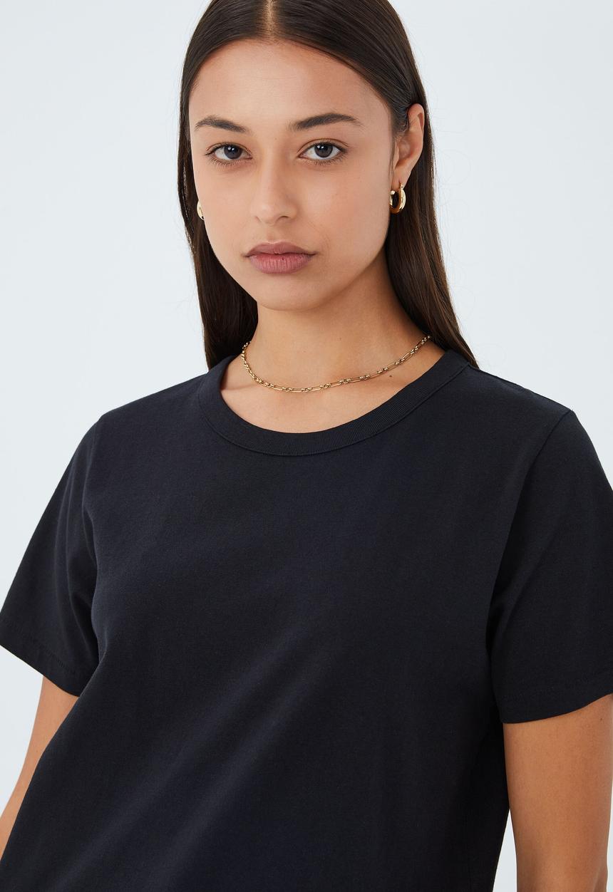 Cotton On - The 91 classic organic tee - black