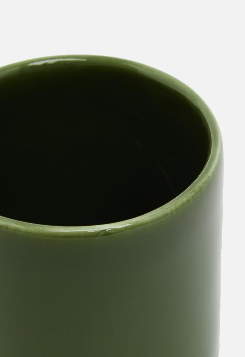 Urchin Art - Ivy mug set of 2 - dark green 