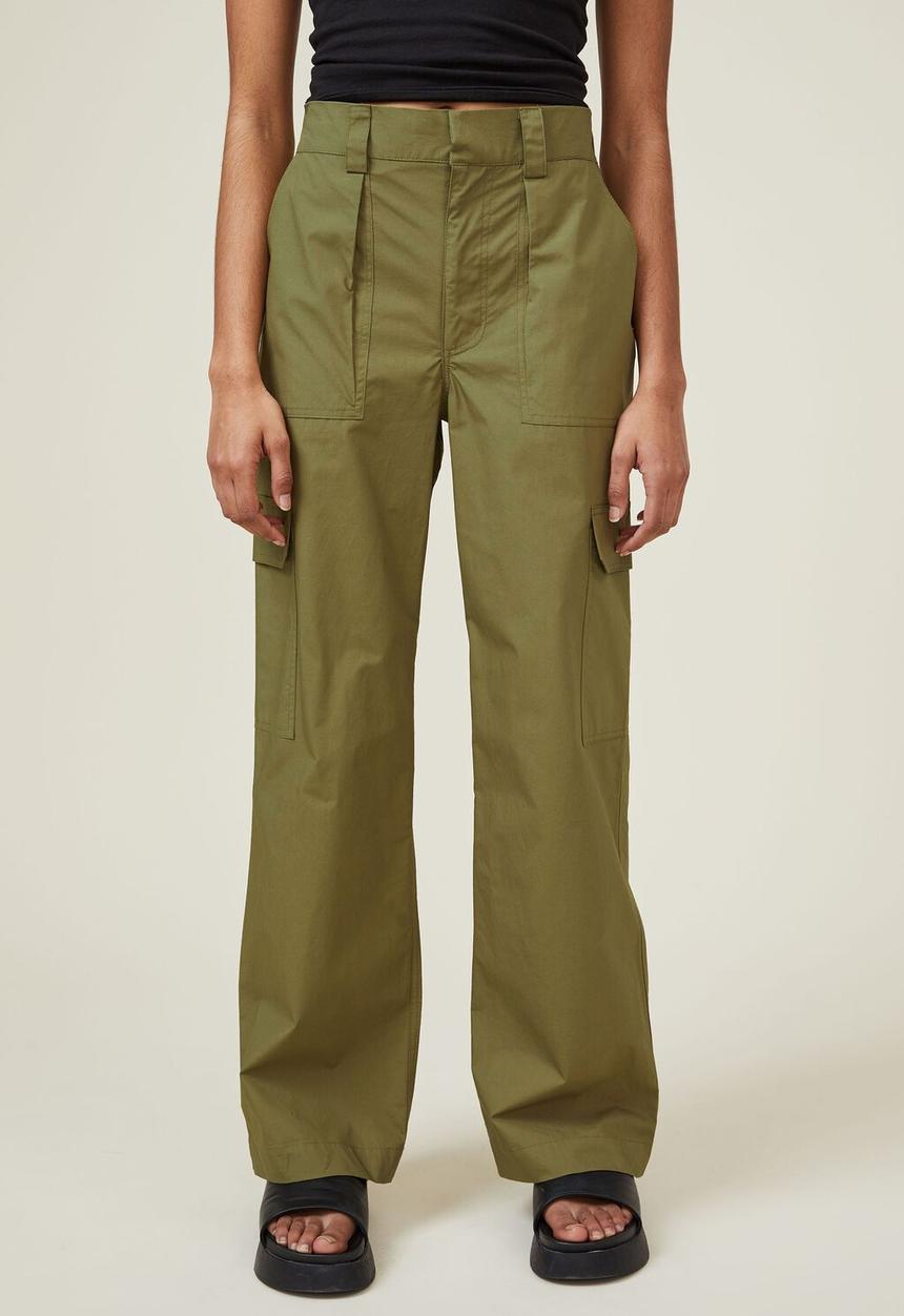 Cotton On - Scout cargo pant - khaki green