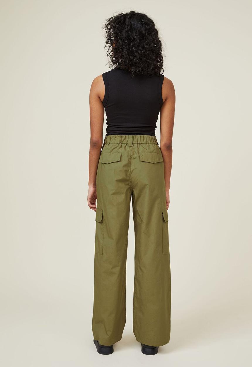 Cotton On - Scout cargo pant - khaki green