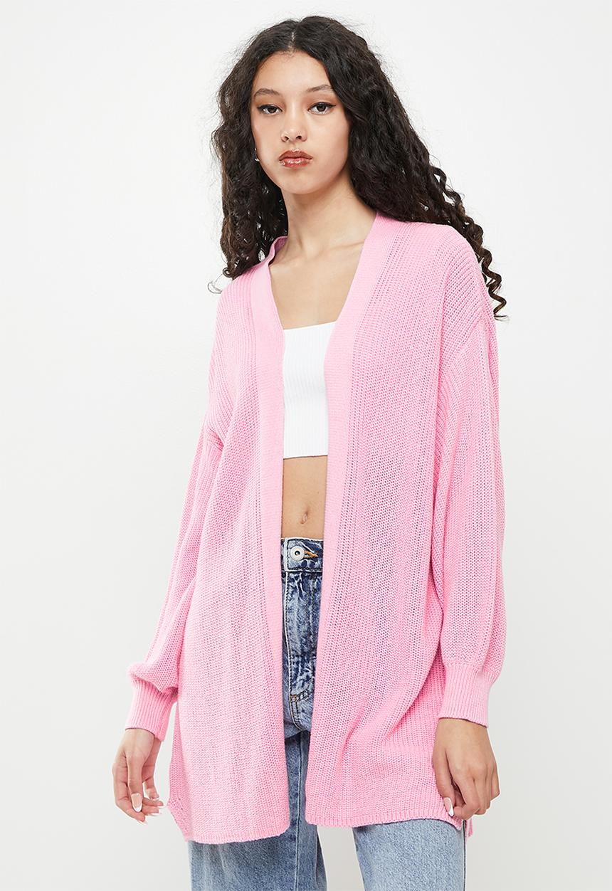 Cotton On - Everyday boyfriend cardigan - retro pink