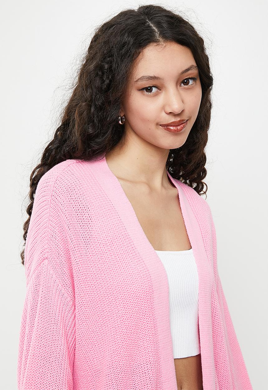 Cotton On - Everyday boyfriend cardigan - retro pink