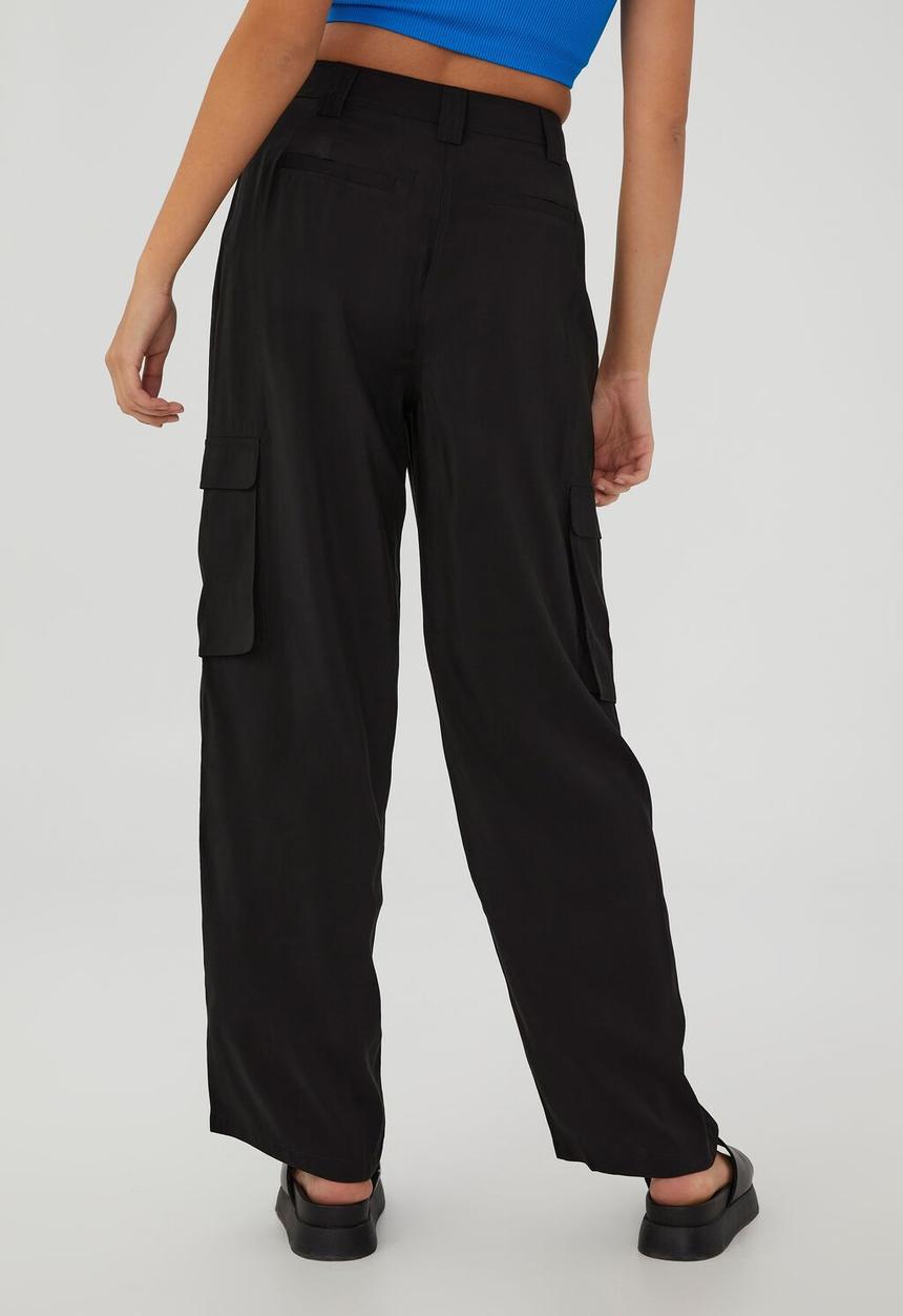Cotton On - Miami cargo pant - black
