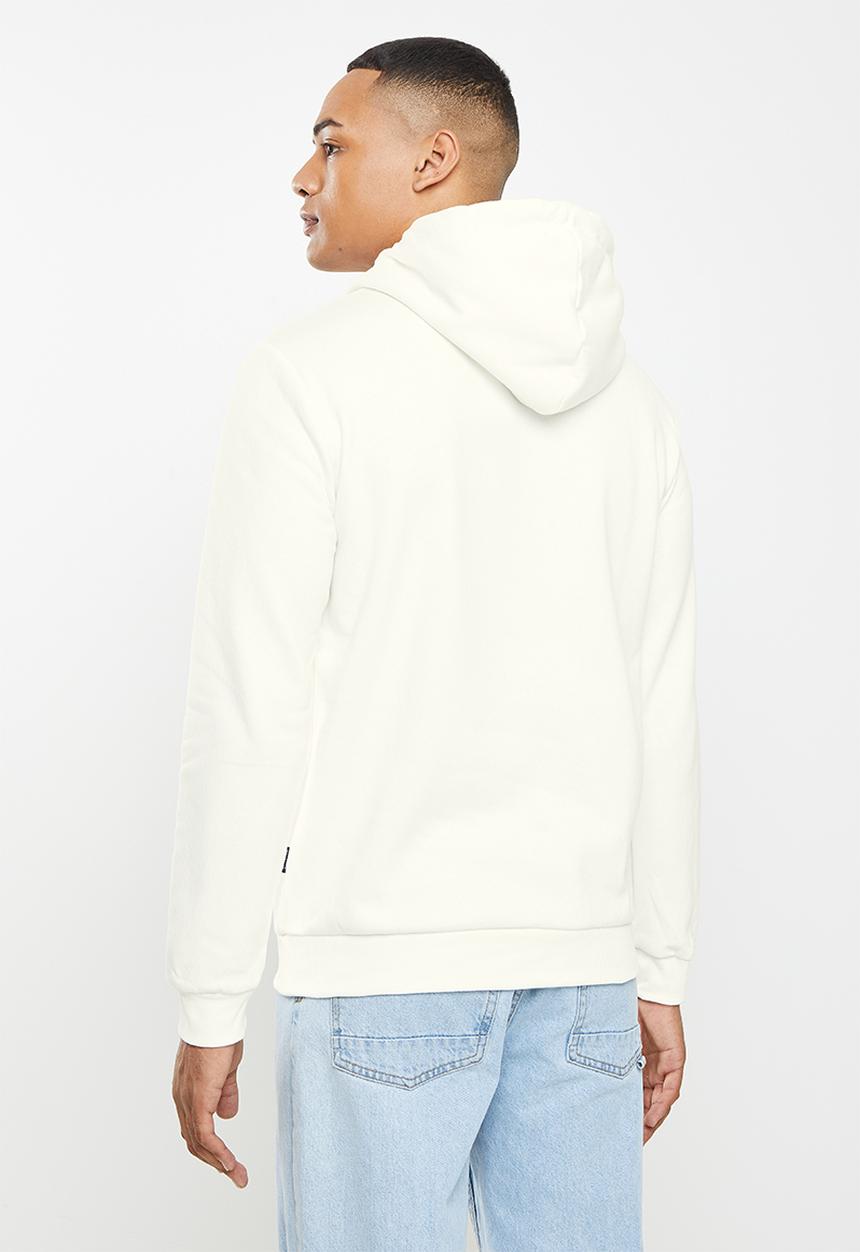 Only & Sons - Onsceres hoodie sweat - white
