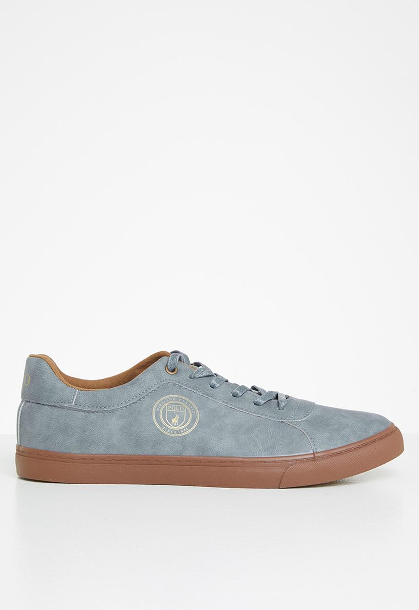 POLO - Gumsole crest casual sneaker - blue