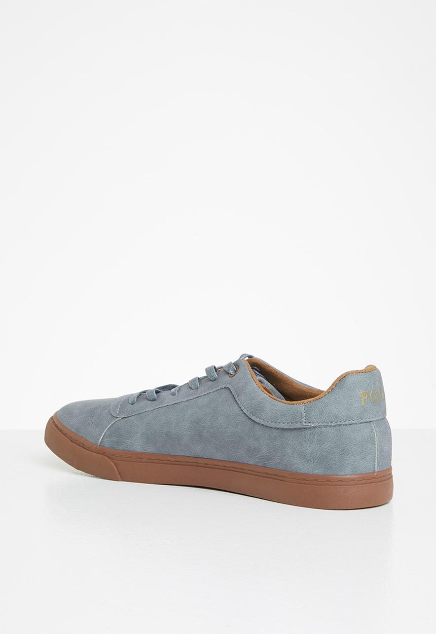 POLO - Gumsole crest casual sneaker - blue