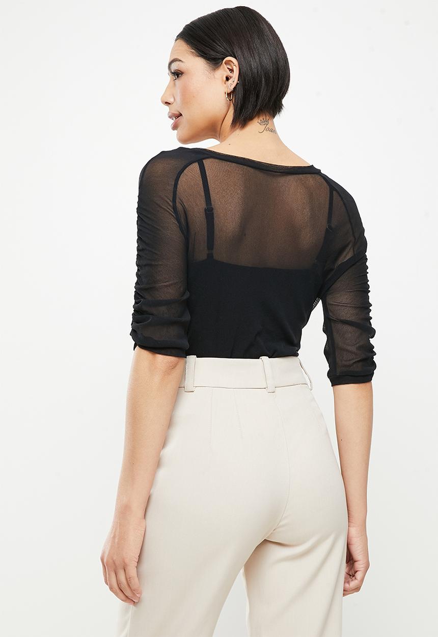 AMANDA LAIRD CHERRY - Didima top - black 