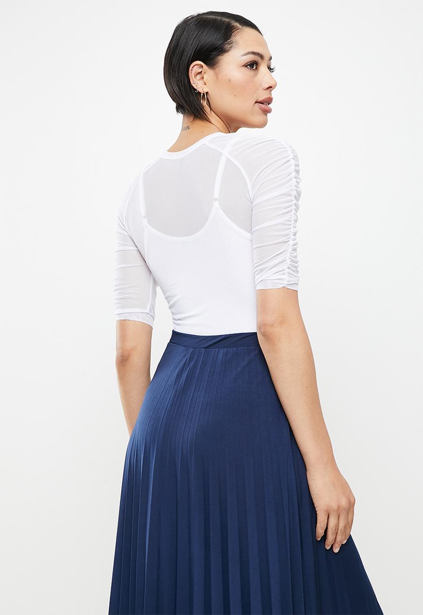 AMANDA LAIRD CHERRY - Didima top - white