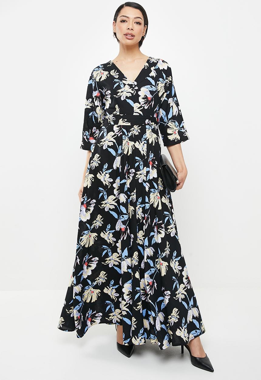 AMANDA LAIRD CHERRY - Tugela dress - black