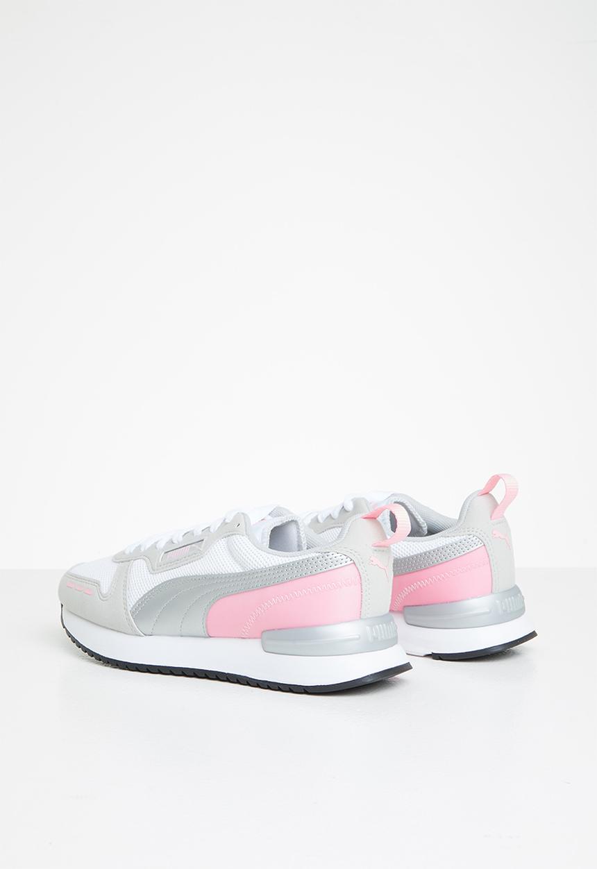 PUMA - Puma r78 jr - puma white-puma silver-parfait pink
