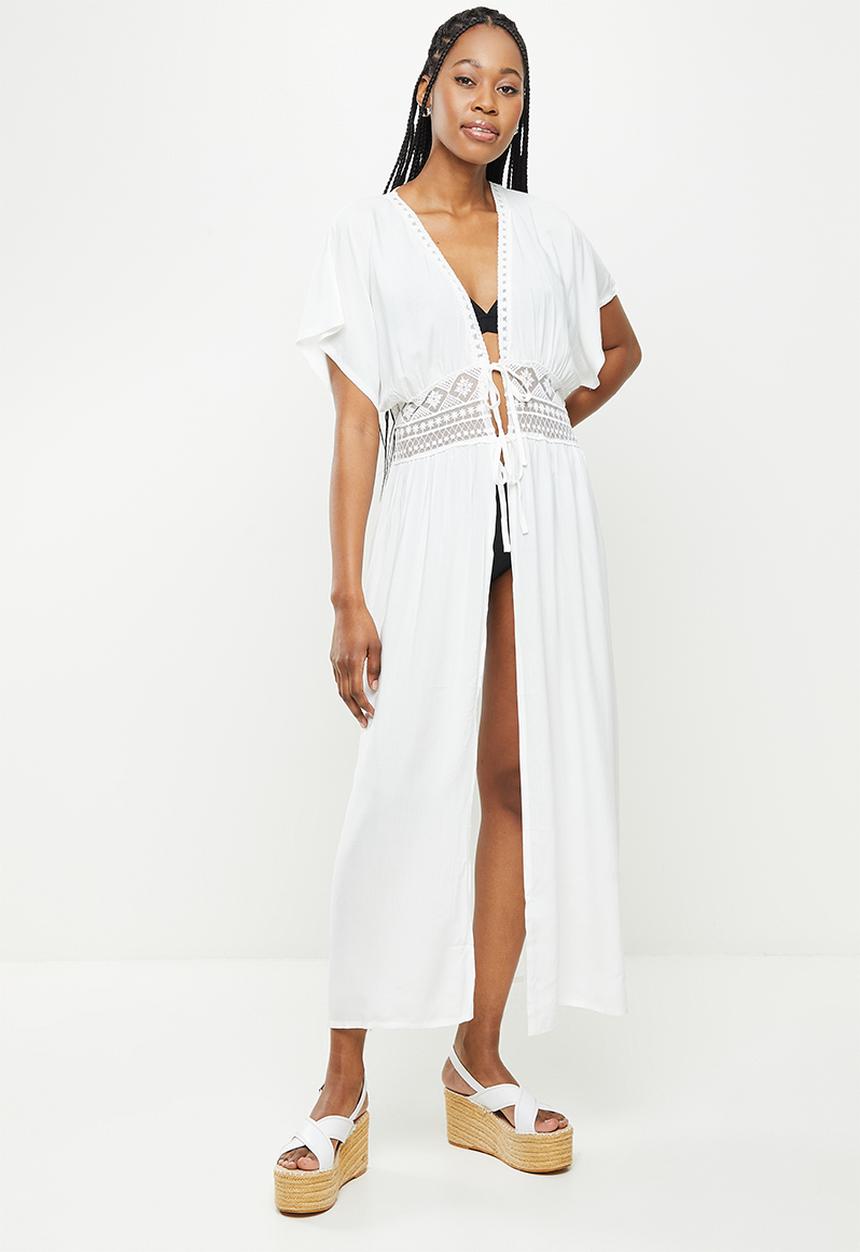 dailyfriday - Long bohemian kaftan - white
