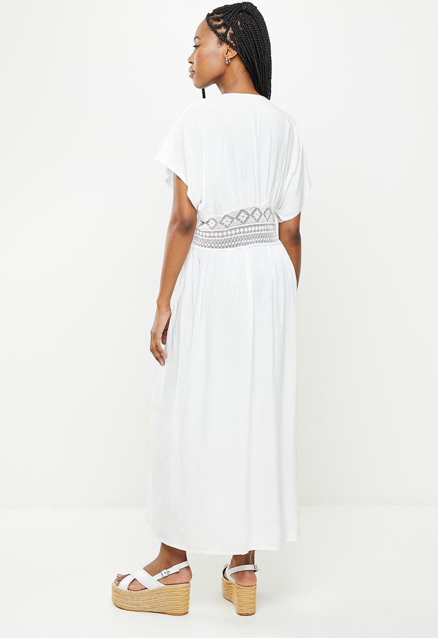 dailyfriday - Long bohemian kaftan - white