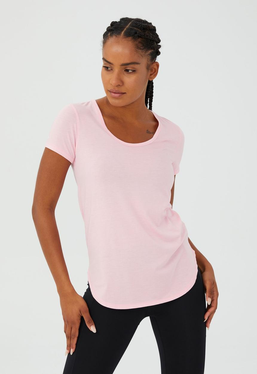 Cotton On - Gym T-shirt - pink soda