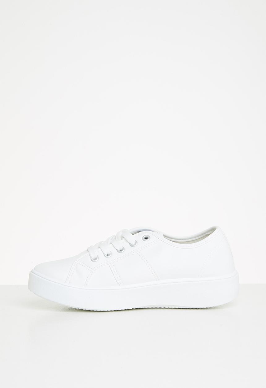 TOMY - Platform sneaker - white