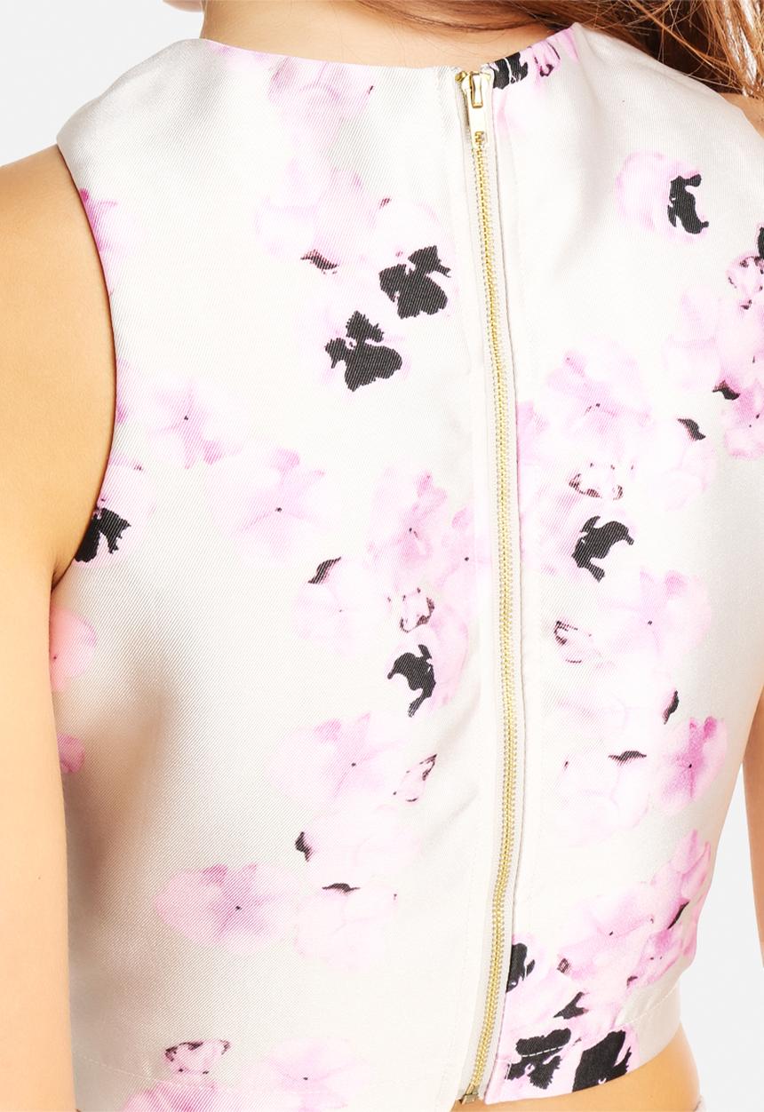 AX Paris - Floral Crop Top