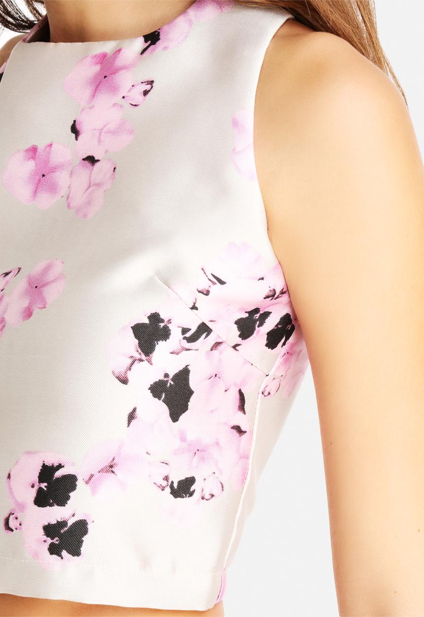 AX Paris - Floral Crop Top