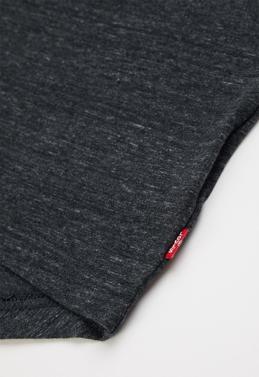 Levi’s® - Levi’s long sleeve high low te shirt beani - navy & yellow 