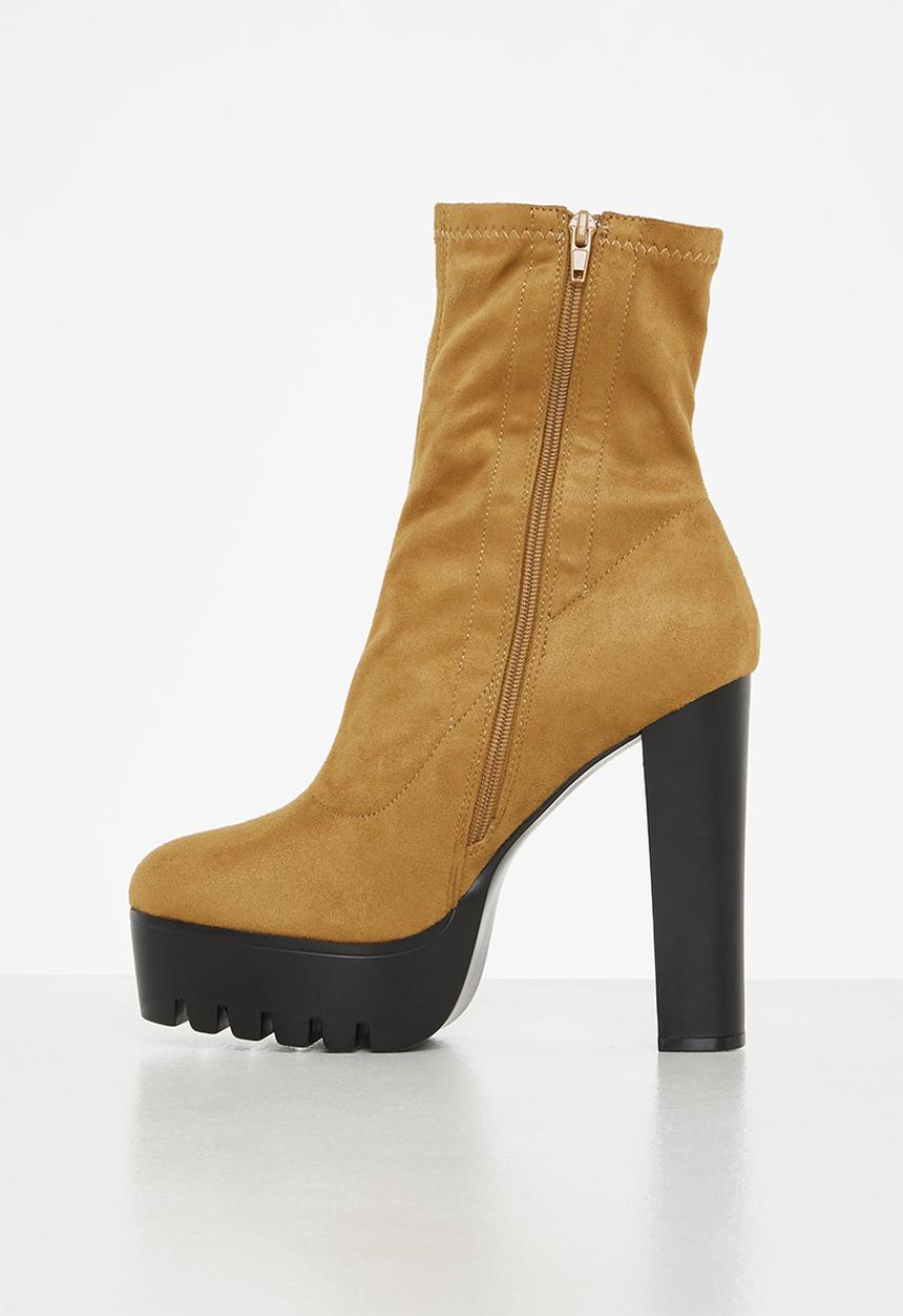 Rock & Co - Shimmi 1 platform boot - camel