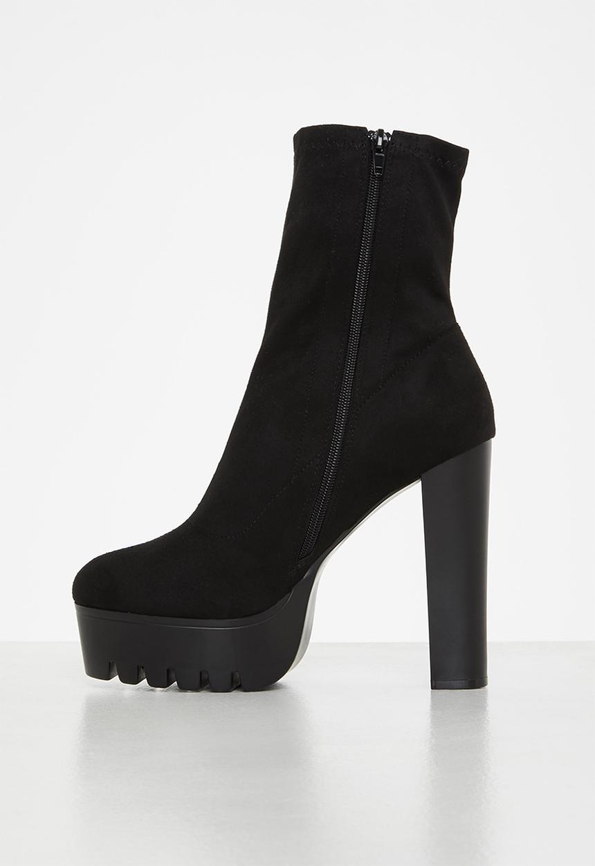 Rock & Co - Shimmi 1 platform boot - black