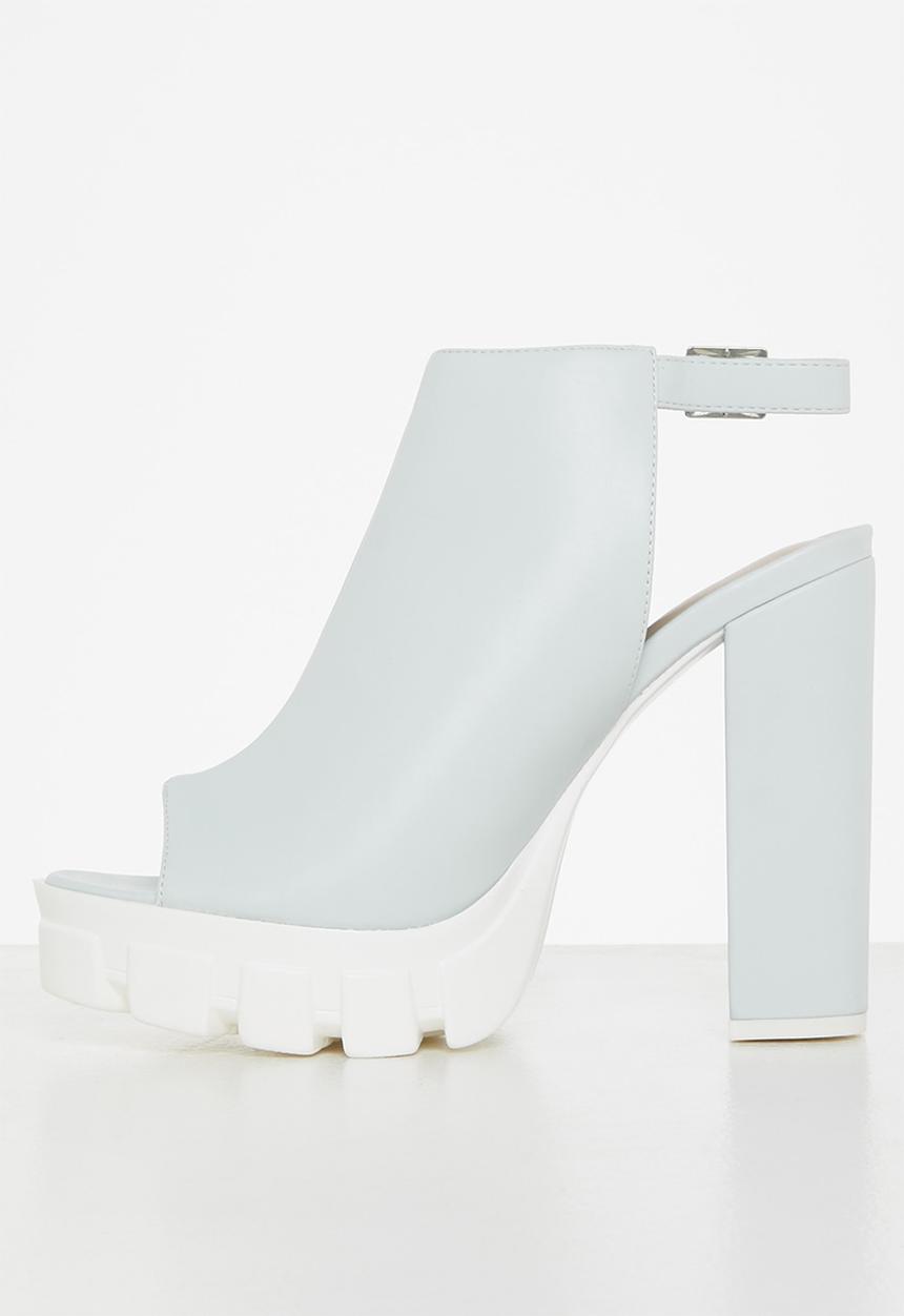 Rock & Co - Onyx 1 ankle tie block heel - blue