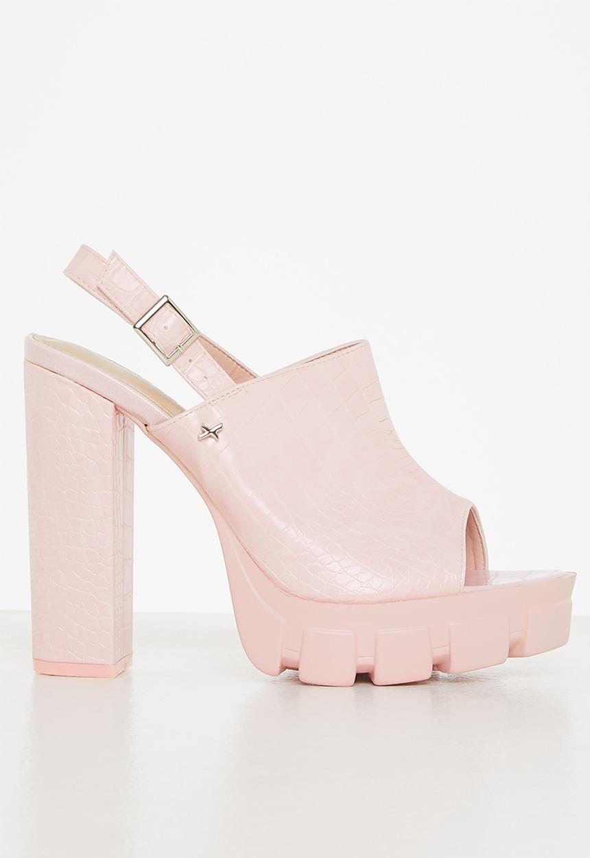 Rock & Co - Movida 2 slingback block heel - pink