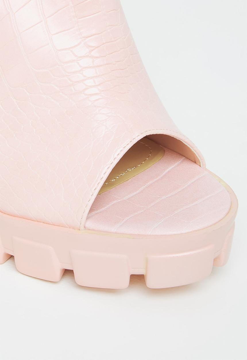 Rock & Co - Movida 2 slingback block heel - pink