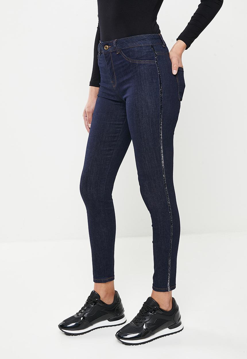 Koton - Slim fit jegging look jeans - dark indigo