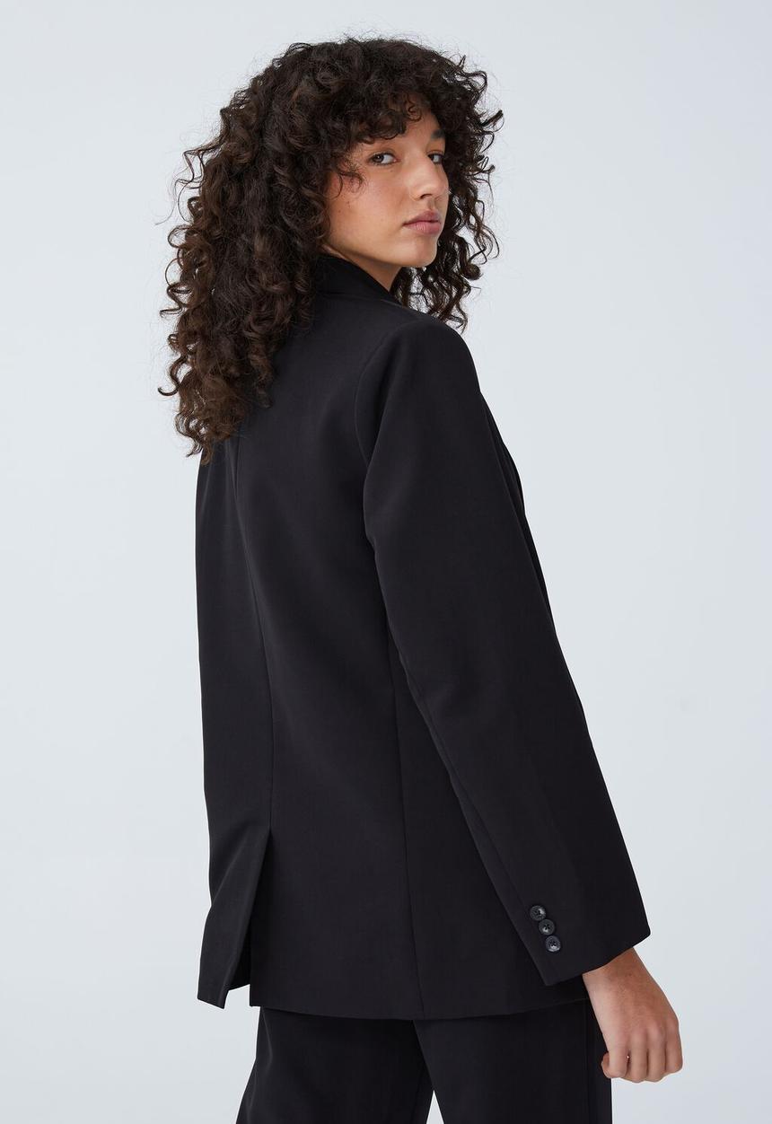 Cotton On - Oversized blazer - black