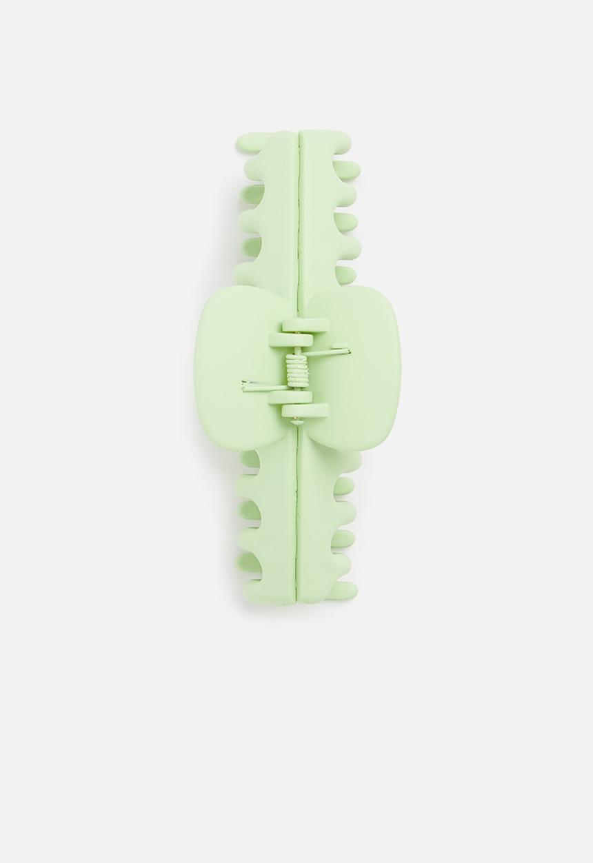 Rubi - Rachel hair claw - green