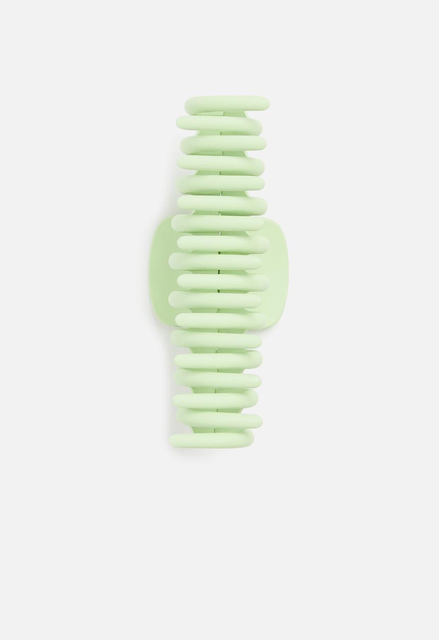 Rubi - Rachel hair claw - green