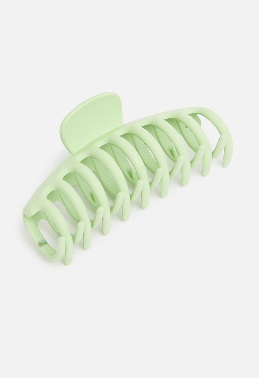 Rubi - Rachel hair claw - green