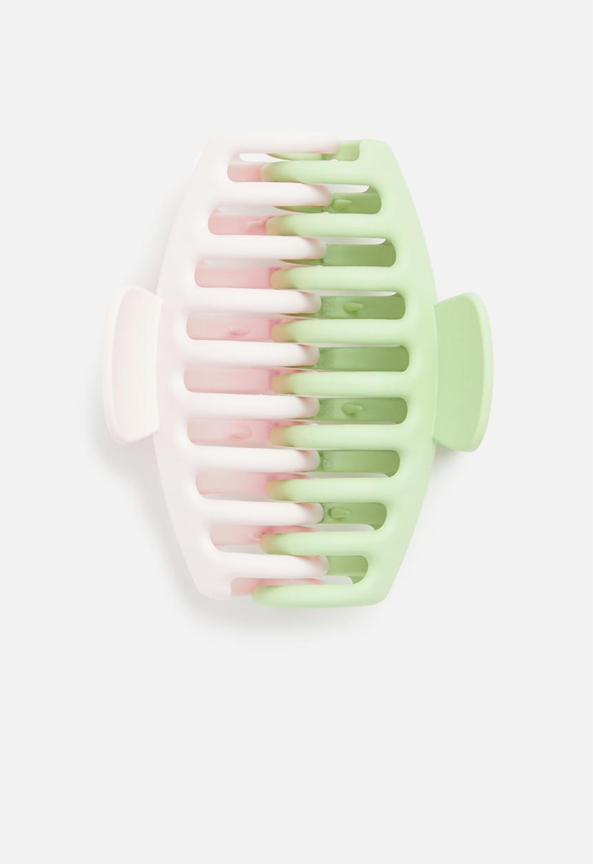 Rubi - Rachel hair claw - green
