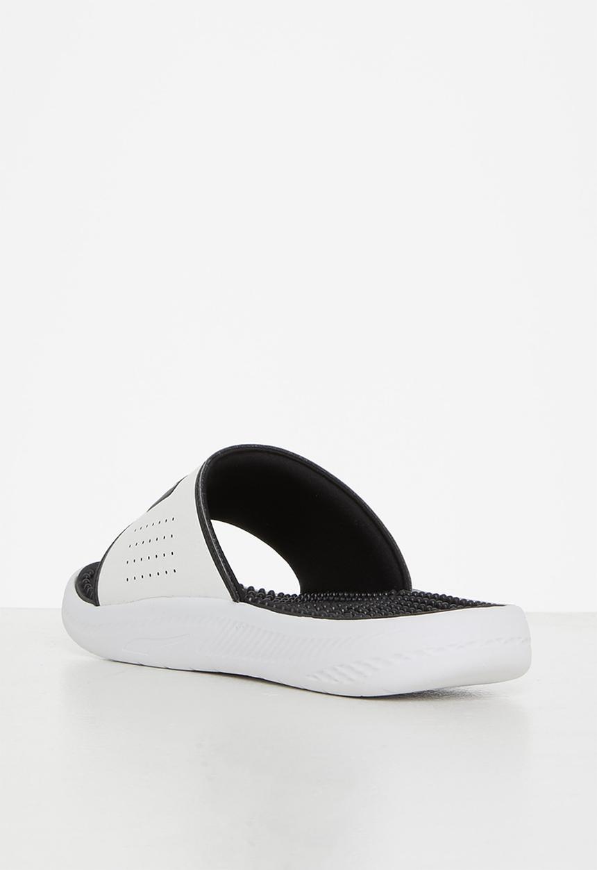 PUMA - Softride slide massage - puma white & puma black