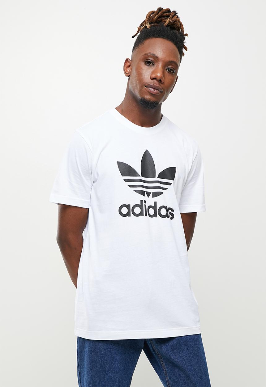 adidas Originals - Trefoil T-shirt m - white & black