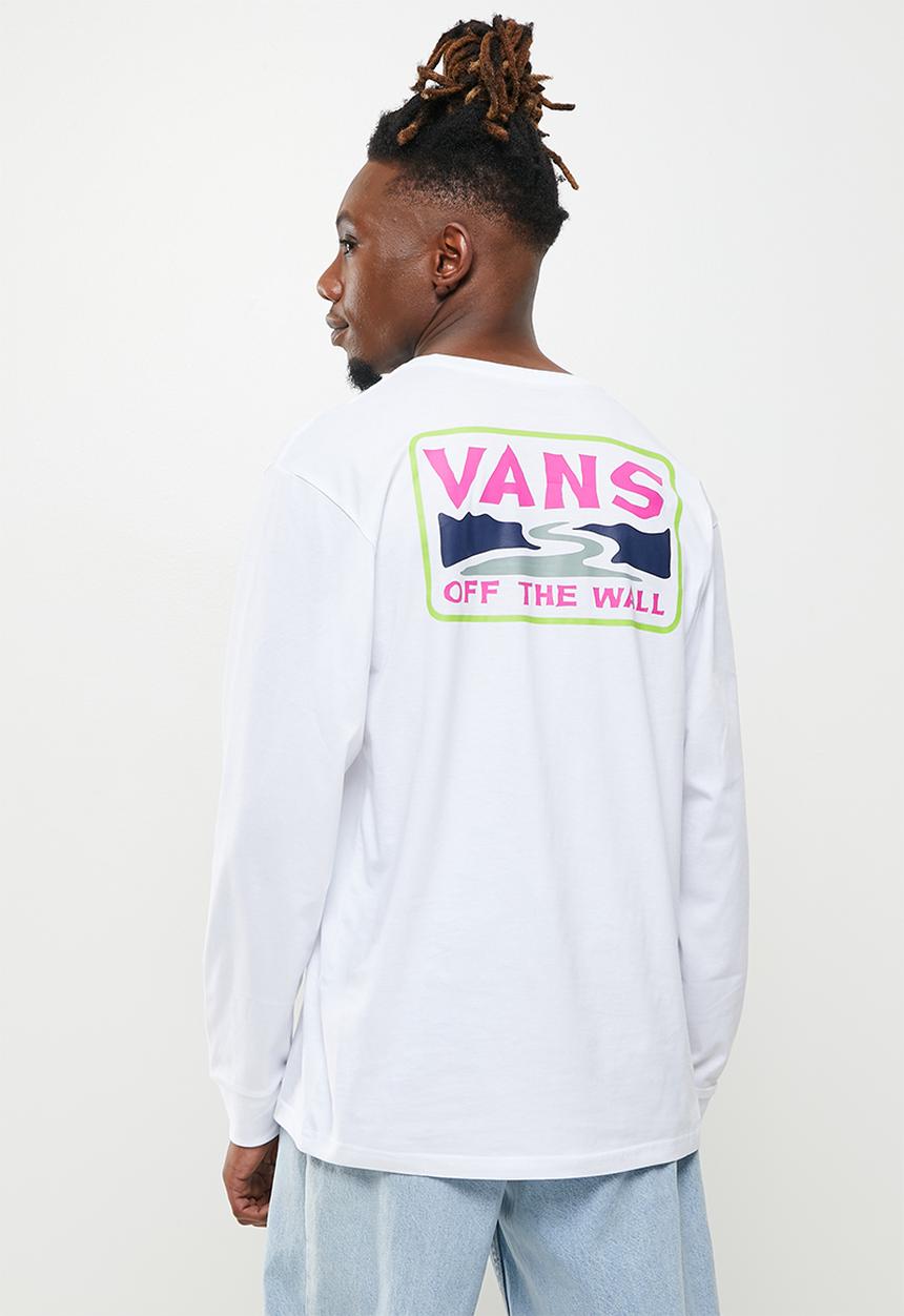 Vans - Summer camp long sleeve - white