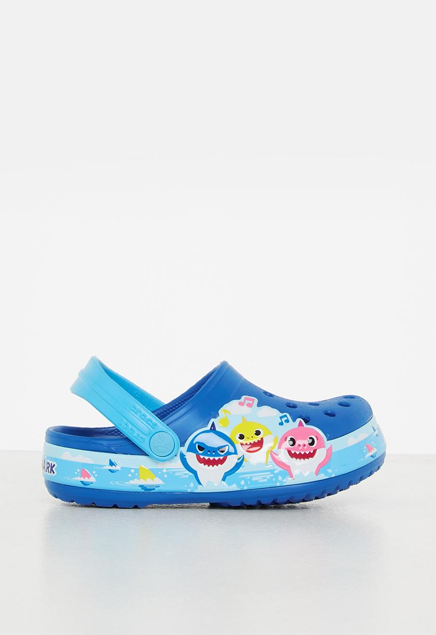 Crocs - Crocsflbaby shark band clog t - bright cobalt