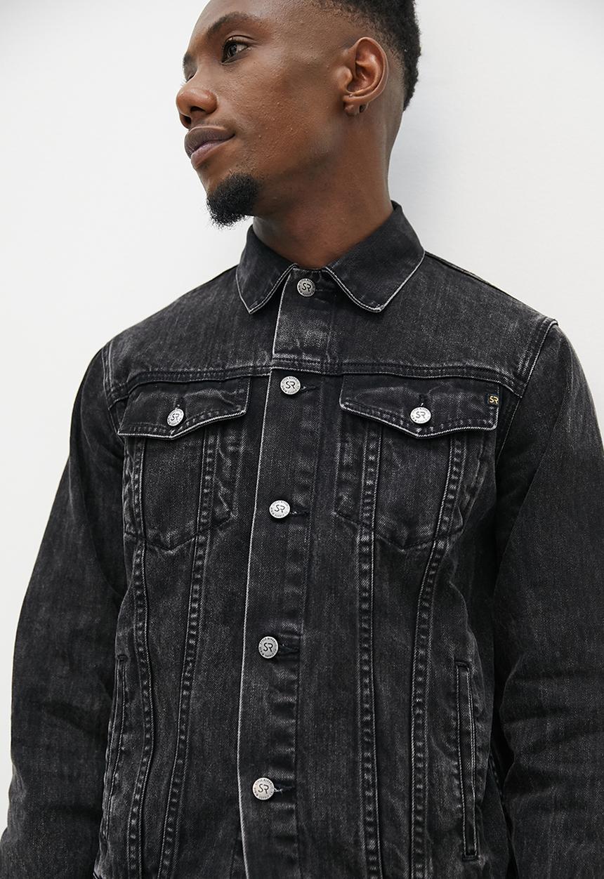 STYLE REPUBLIC - Denim trucker jacket - black acid wash