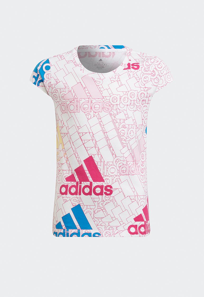 adidas Originals - G es bl tee - white/clear pink/team real magenta