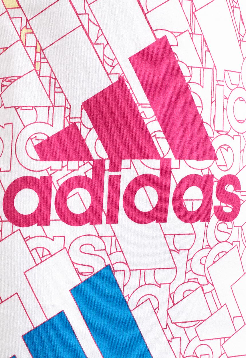 adidas Originals - G es bl tee - white/clear pink/team real magenta