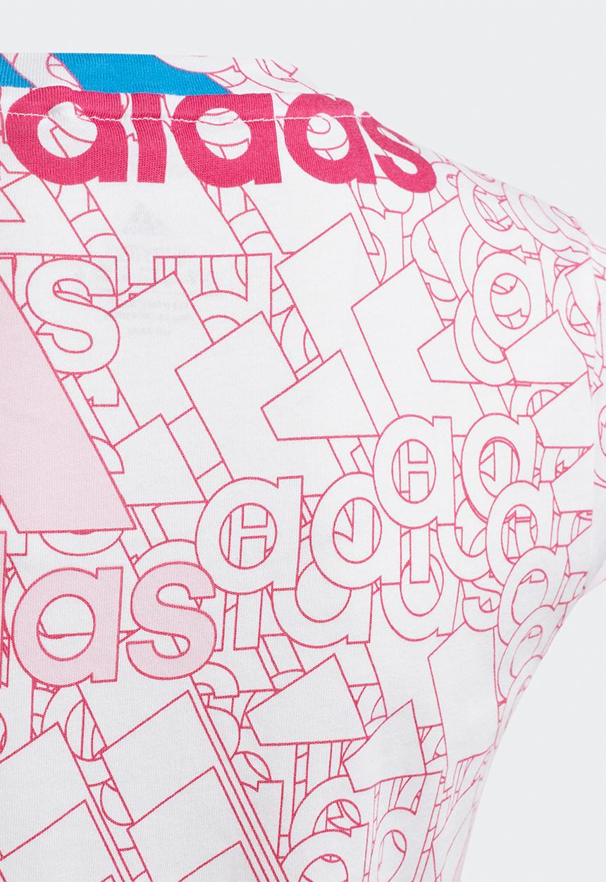 adidas Originals - G es bl tee - white/clear pink/team real magenta