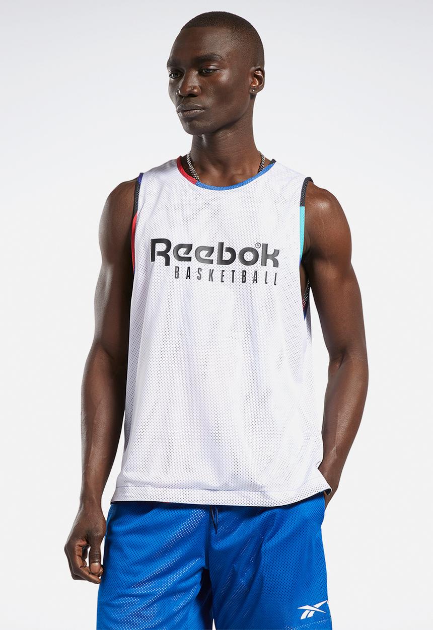 Reebok - City League Reversible Mesh Jersey  - vector blue