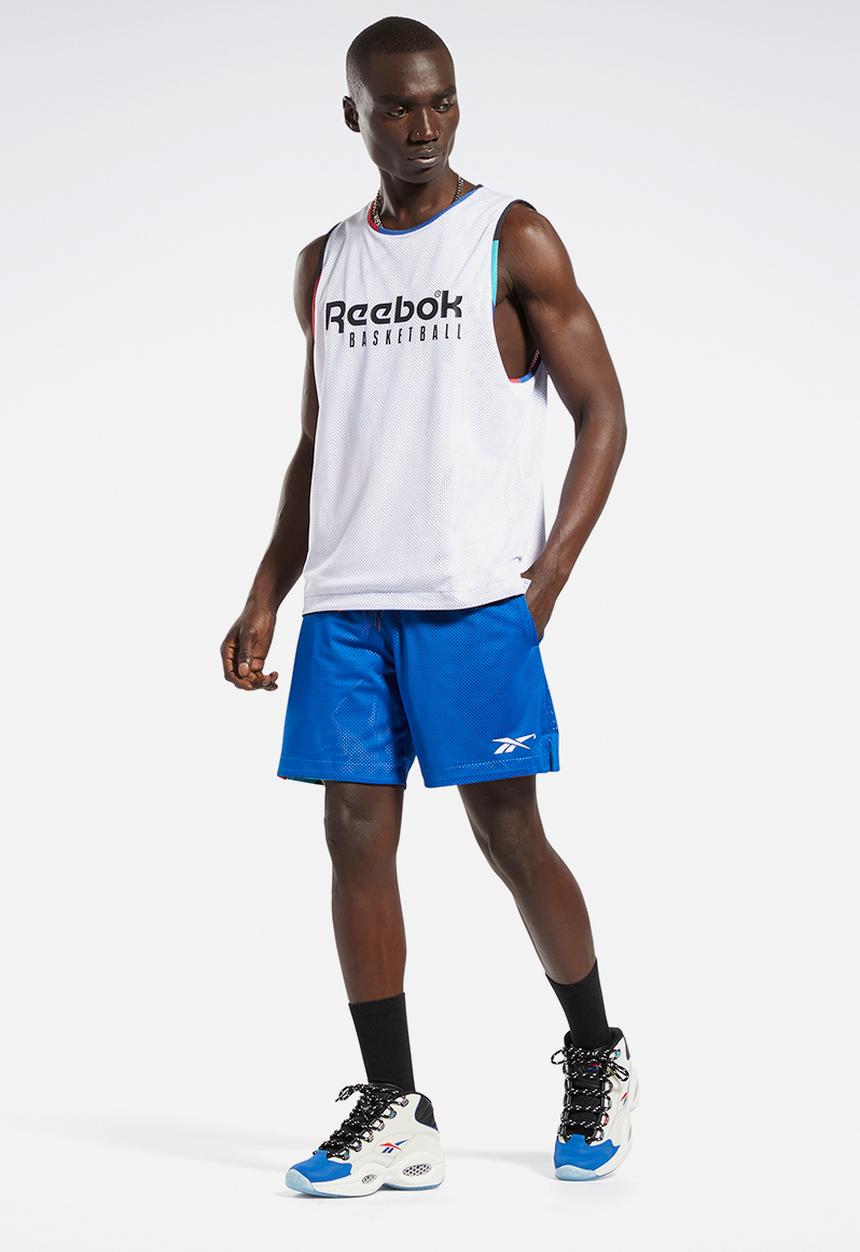 Reebok - City League Reversible Mesh Jersey  - vector blue