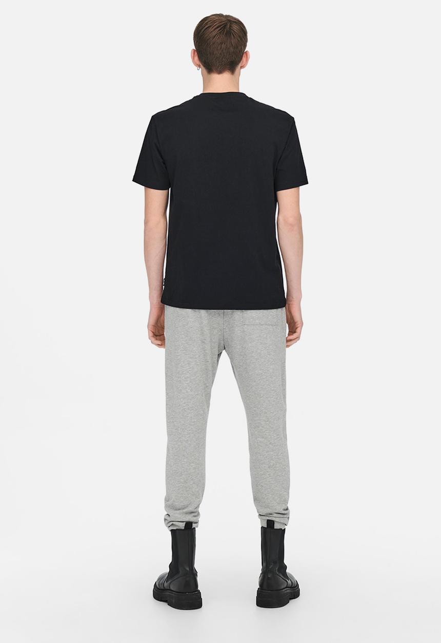 Only & Sons - Onskelloggs reg ss logo tee - black