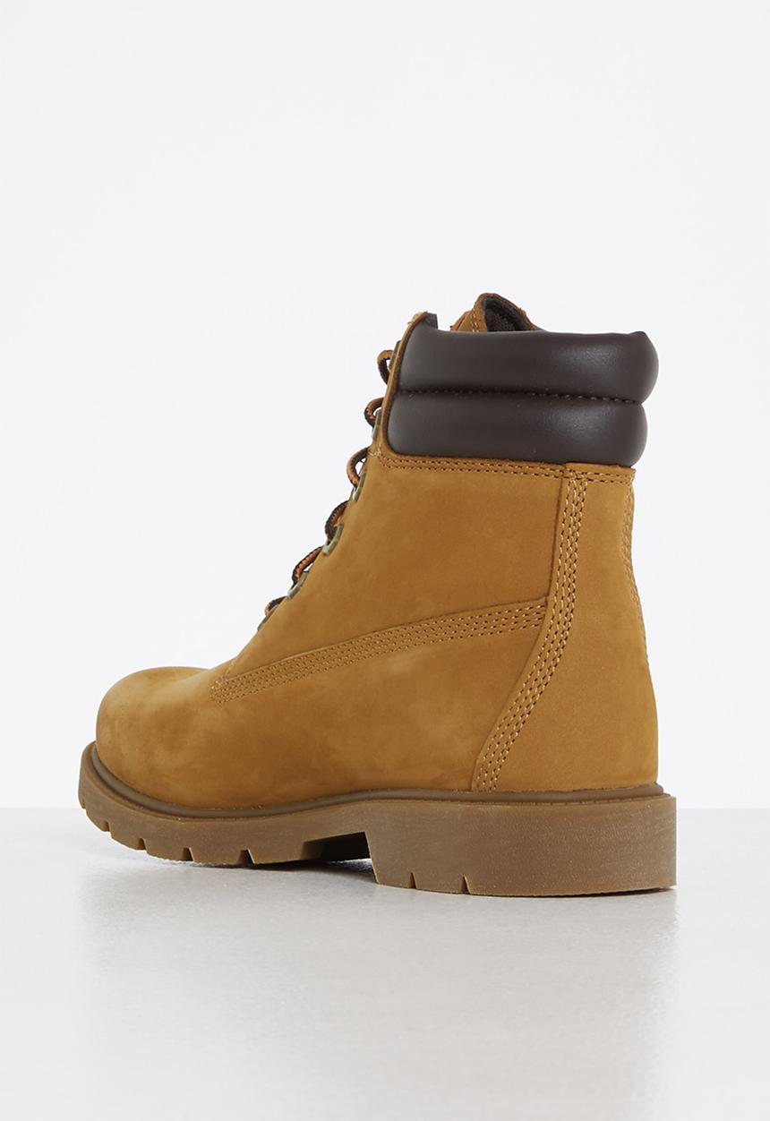 Timberland - Linden woods 6in double collar wr b - rust full-grain