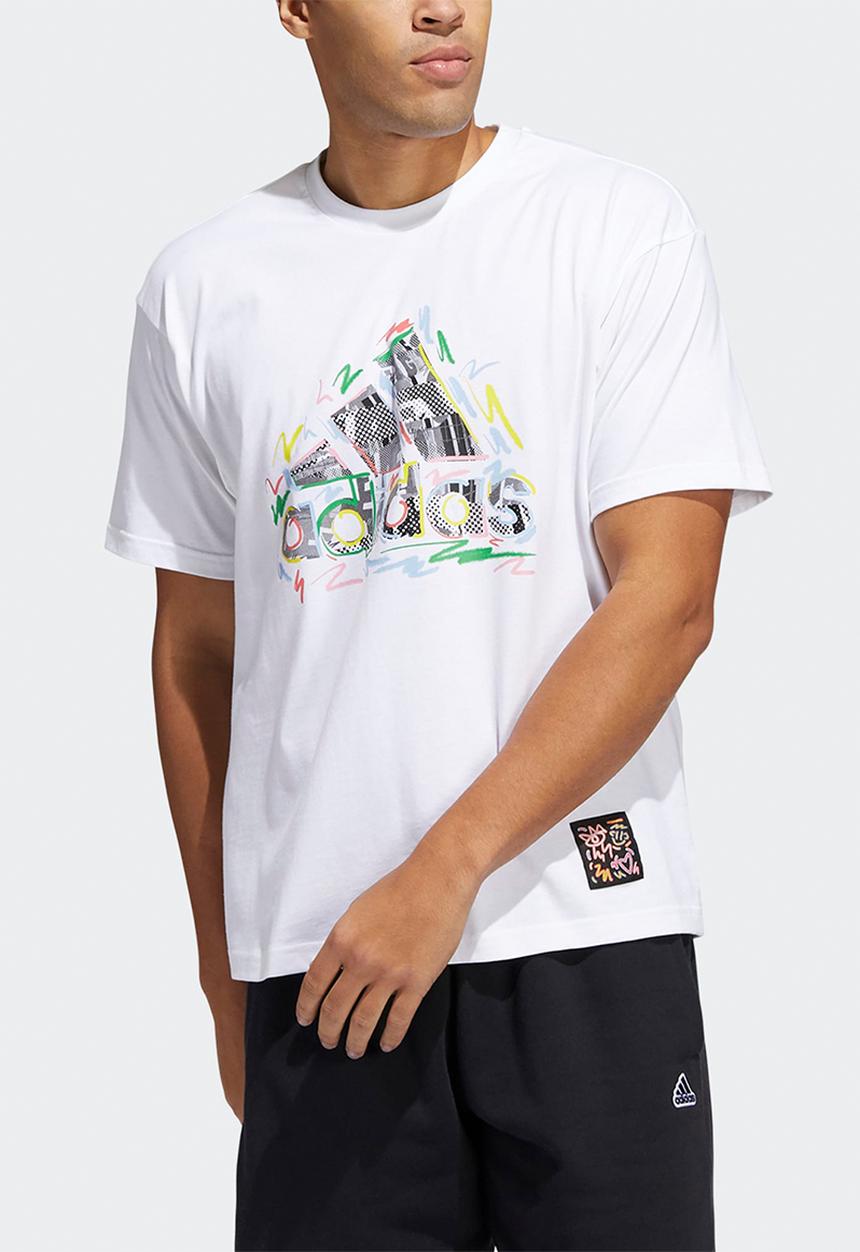 adidas Performance - Pride tee - white