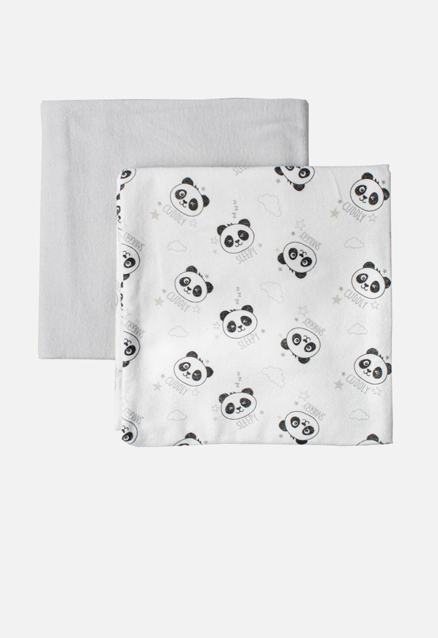 Character Group - Panda 2-pack receivers - white/grey