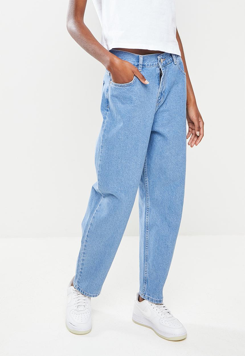 Trendyol - Wide leg jeans - light blue